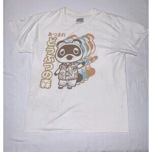 Animal Crossing Official Shirt  Size L  Men’s Short Sleeve